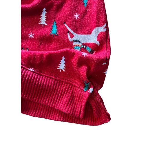 Christmas Pajamas Womens Medium 8-10 Sleepwear Oh Deer 2 pc - Picture 11 of 12